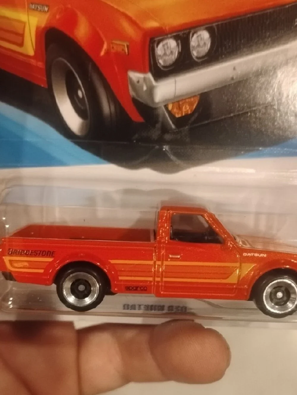 Mattel Hot Wheels Datsun 620 Toy Truck - Orange